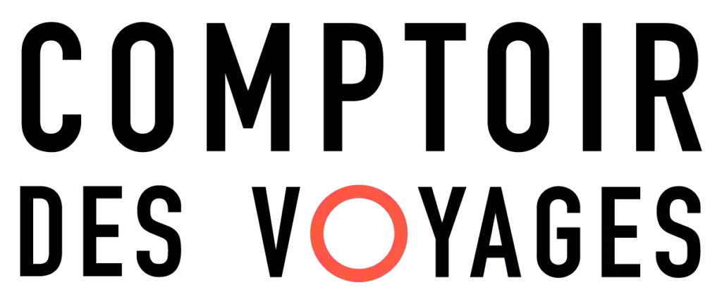 Logo agence de voyage "comptoir des voyages"