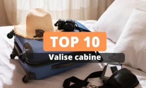 Top 10 meilleurs valise cabine avion. Visuel montage photo